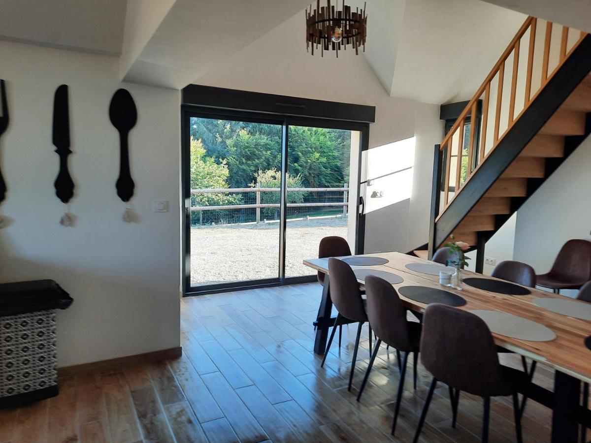 Madelaine Ranch, Nouvelle Piscine 2025 Villa Le Gast Bagian luar foto